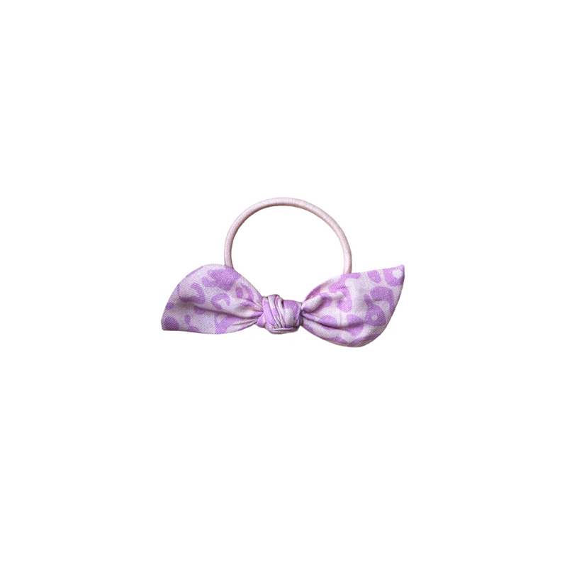 Orejita de oso - Animal print rosa