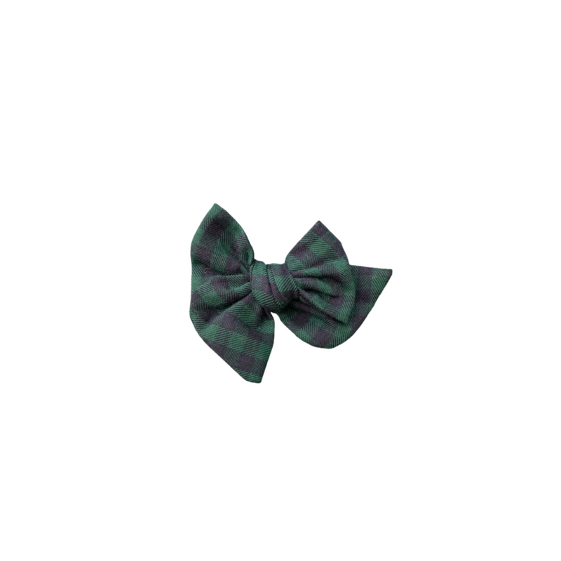 Tulipán mediana - Cuadrille verde oscuro