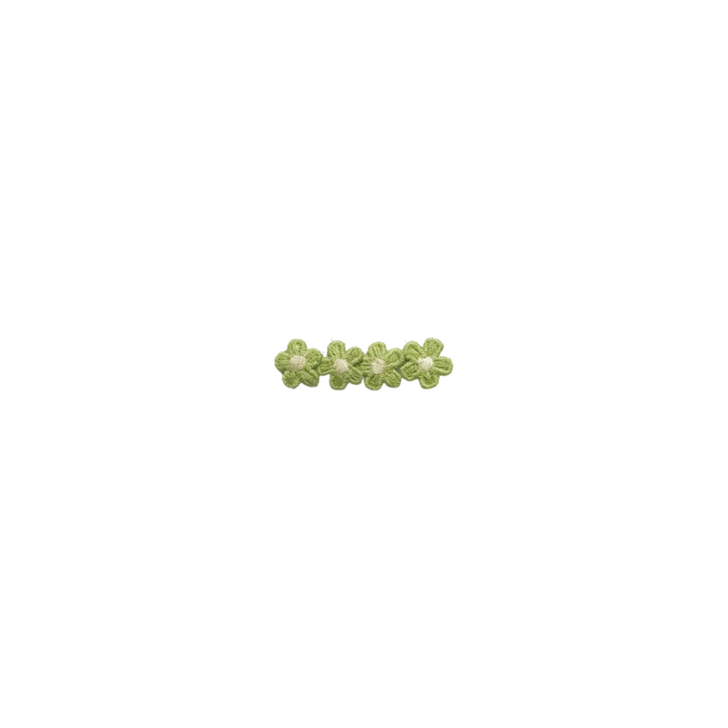 Clip margaritas Verde claro