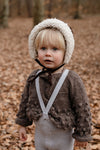 Silly Sillas Teddy Warmy con patitas - Gris perla
