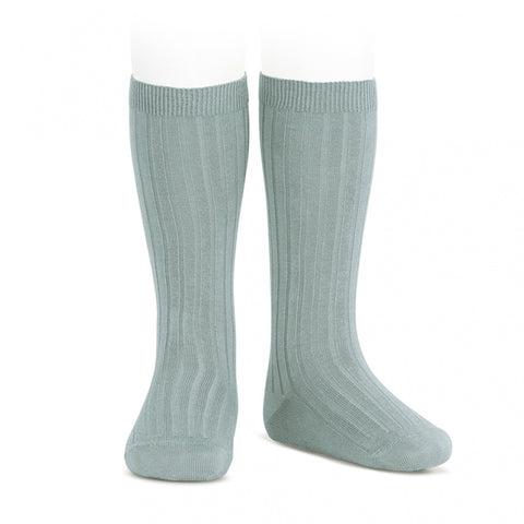 Calcetines Cóndor canalé altos blancos – Tienda Caperucita