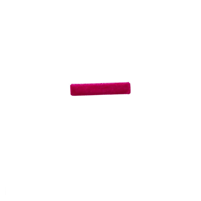 Clip terciopelo - Fucsia