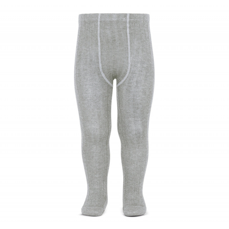 Pantys Cóndor canalé - Aluminio