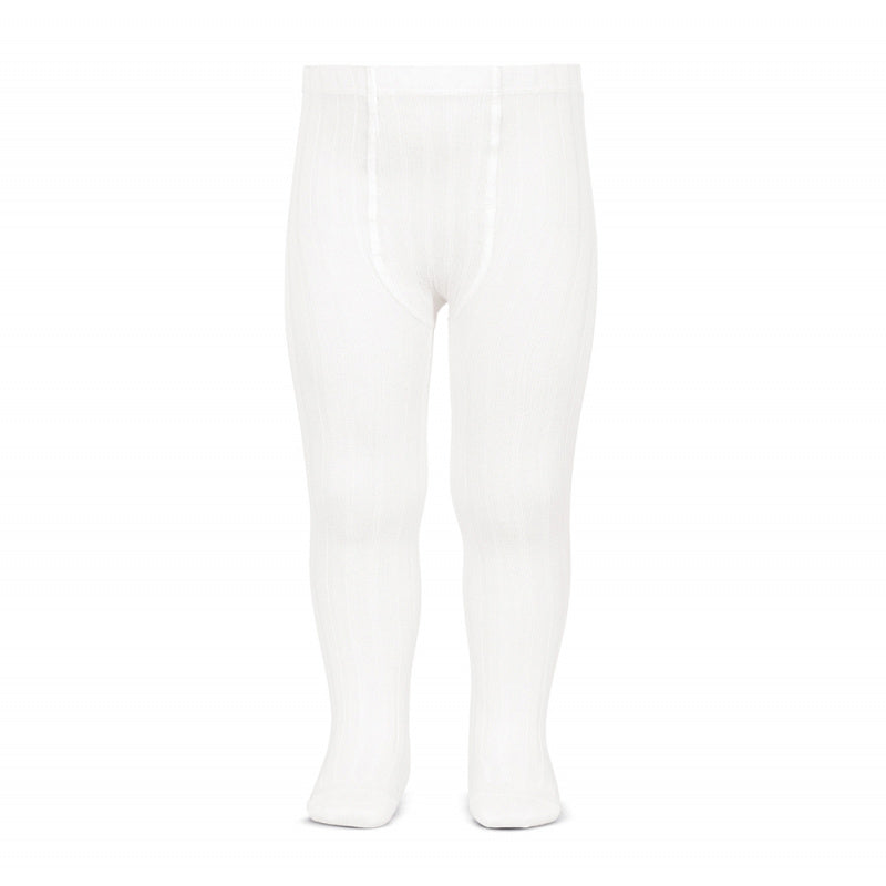 Pantys Cóndor canalé - Blanca