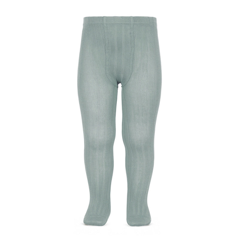 Pantys Cóndor canalé - Verde seco
