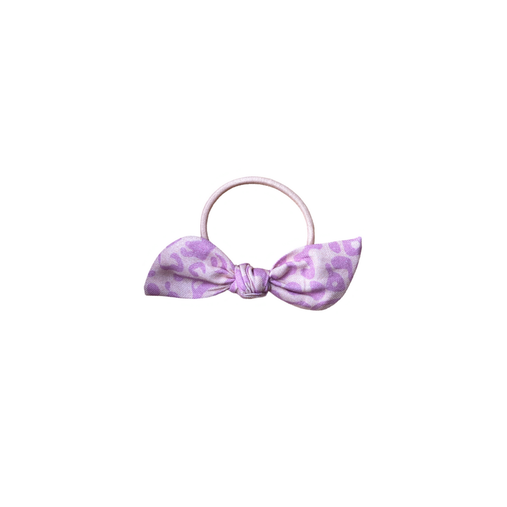 Orejita de oso - Animal print rosa