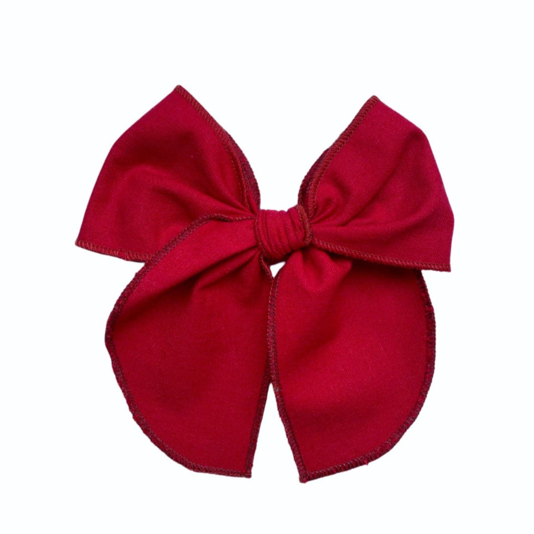 Magnolia - Rojo frambuesa lino