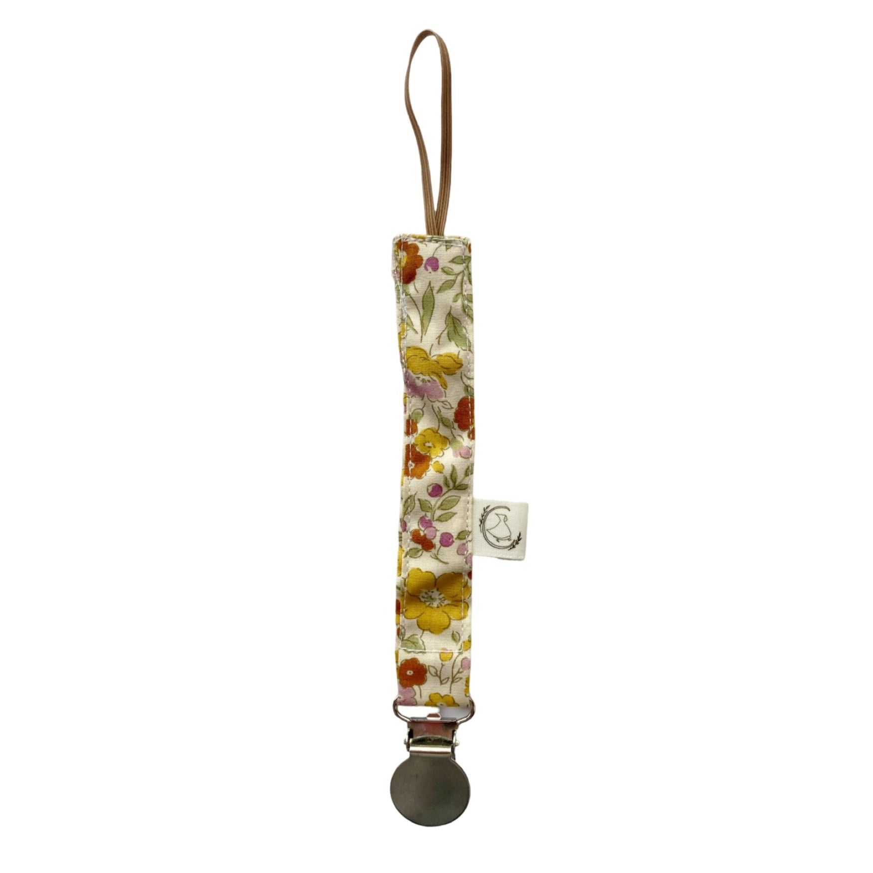 Porta chupete - Campo flores amarillas