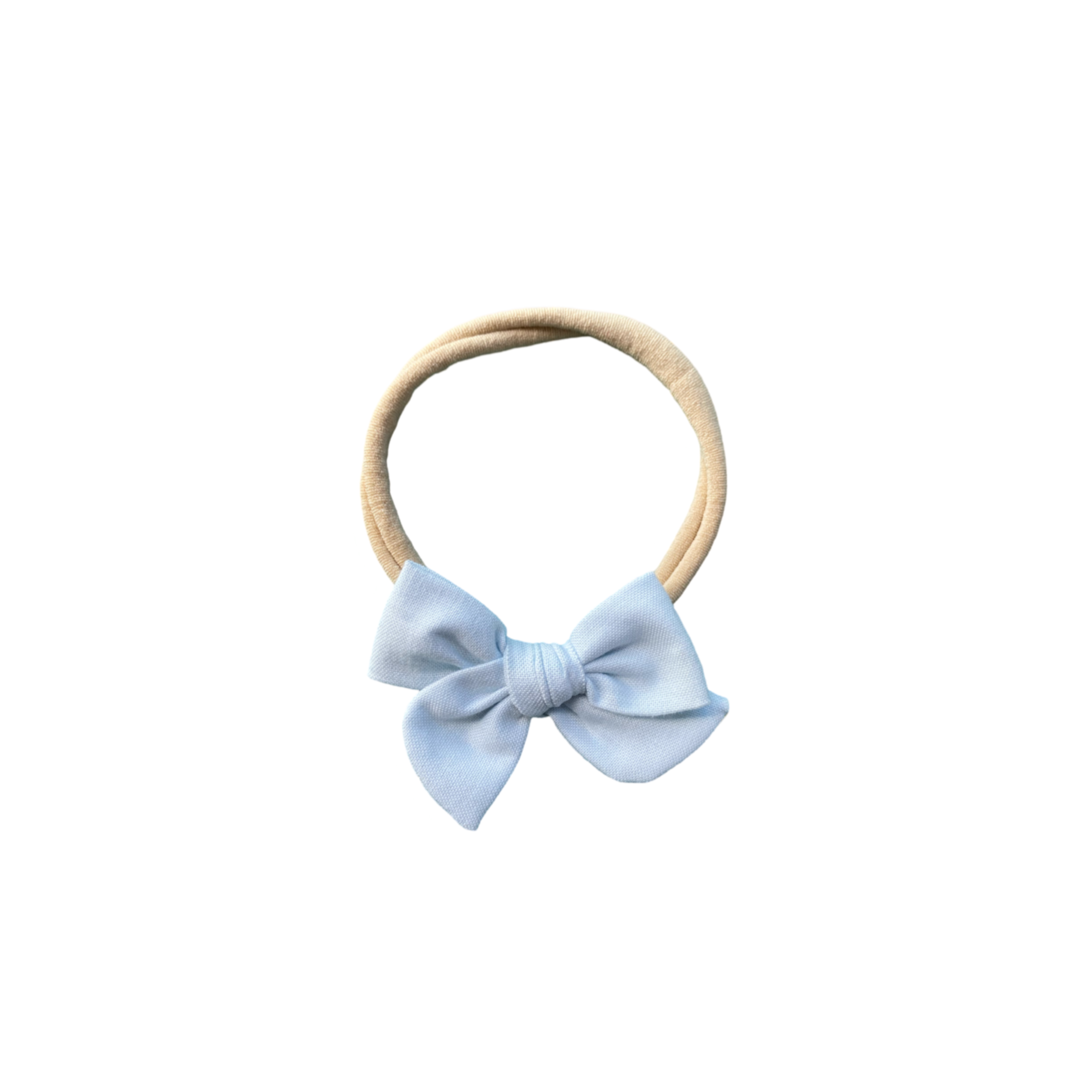 Cintillo Tulipán mediano - Celeste claro