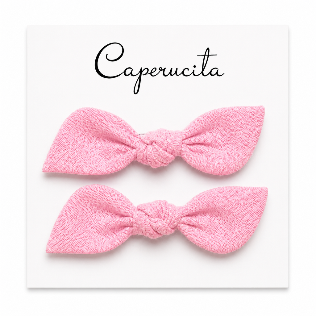 Set esencial Orejitas de Oso - Rosado