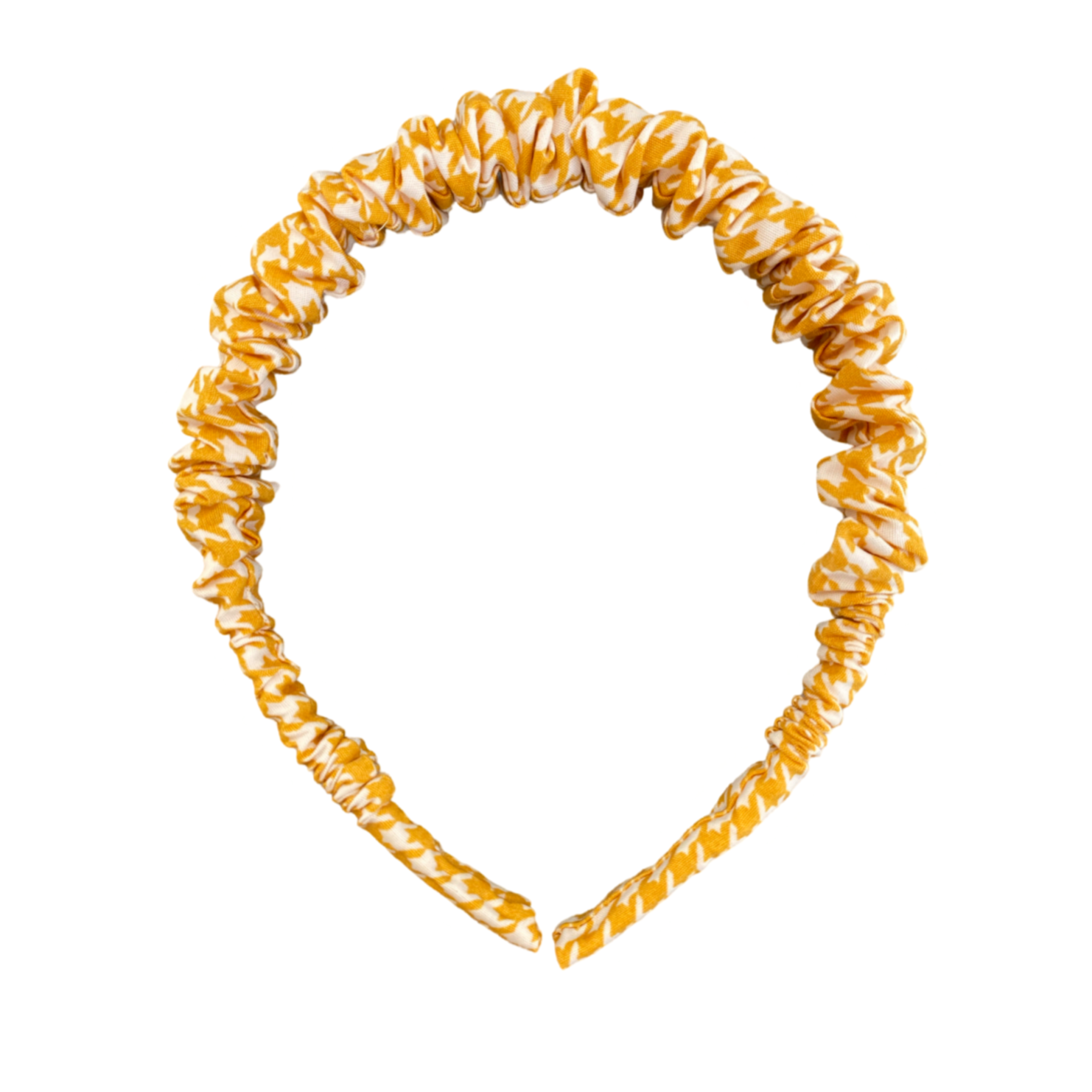 Cintillo repollito   -  Amarillo pata de gallo