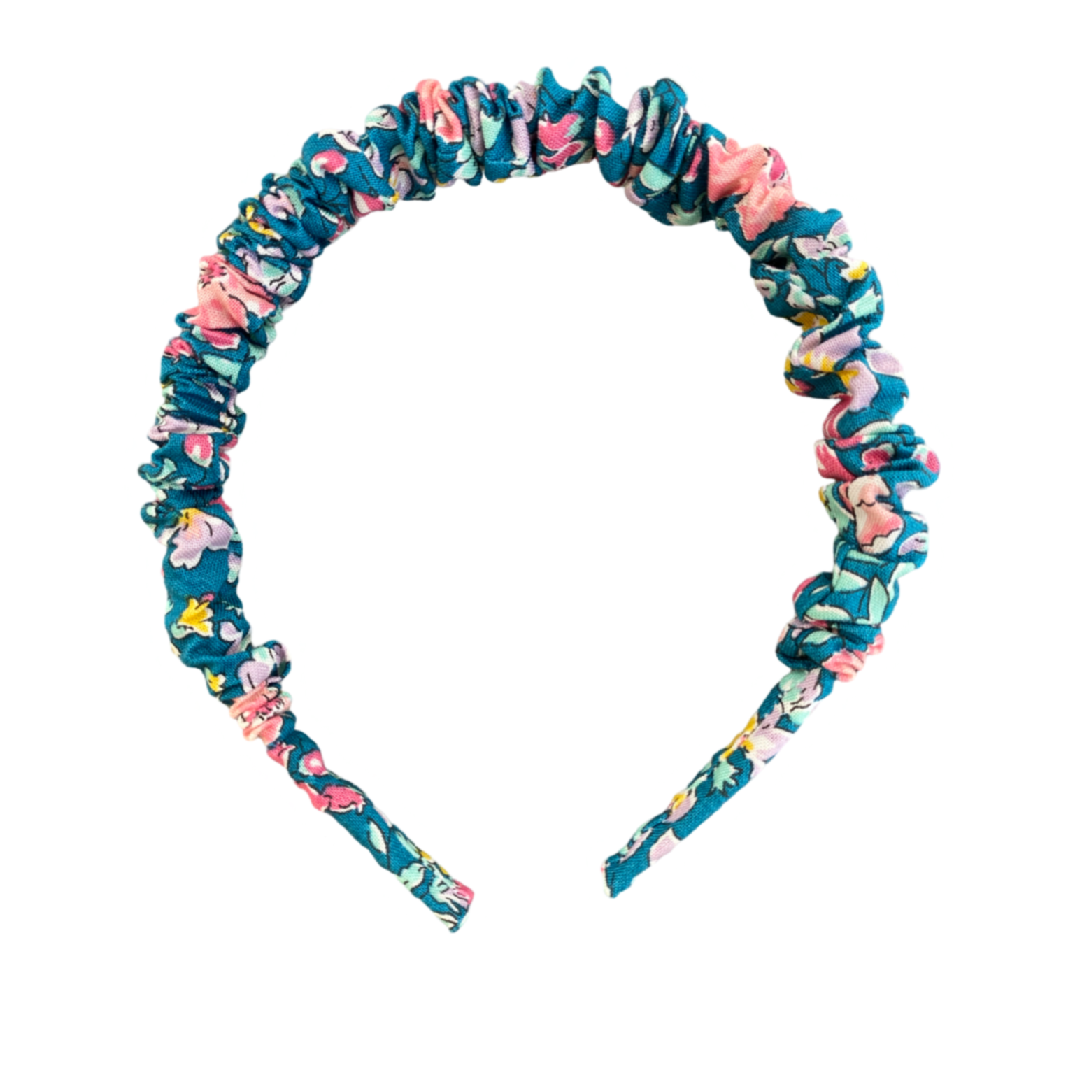 Cintillo repollito   -  Verde oscuro flores Liberty