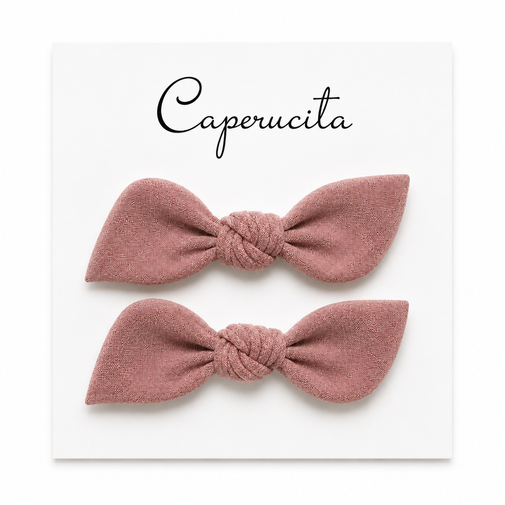 Set esencial Orejitas de Oso - Rosa viejo