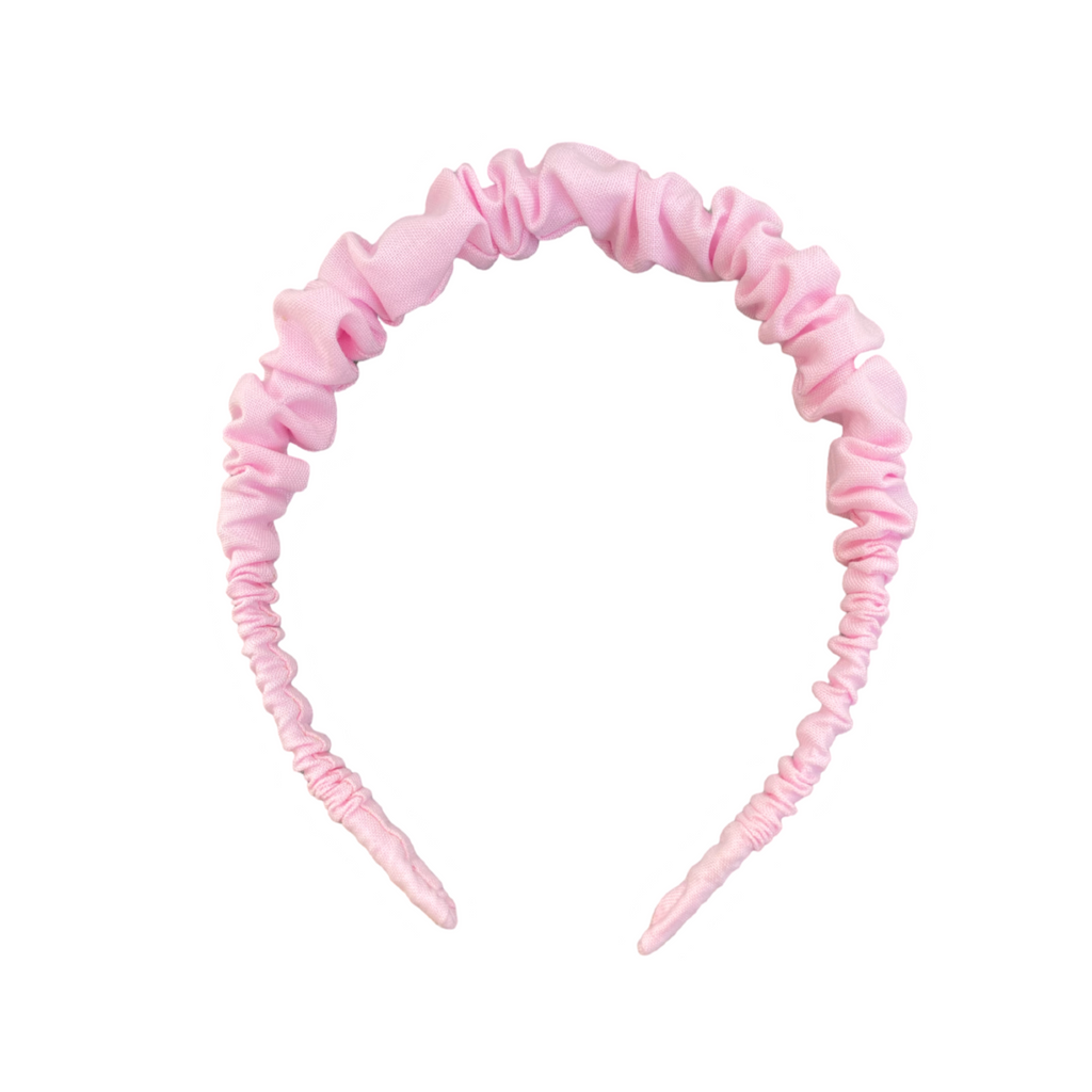 Cintillo repollito   - Rosa bebe