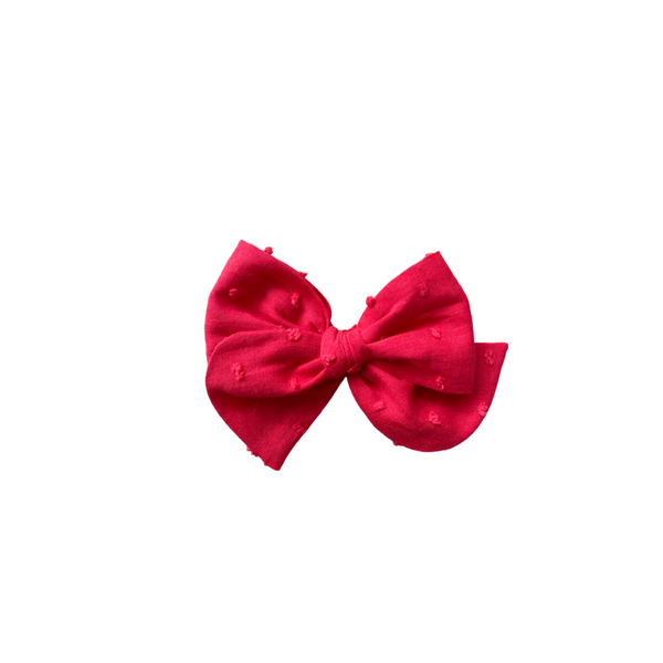 Tulipán grande - Rojo plumeti