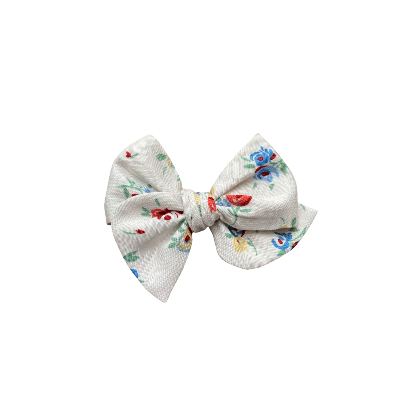 Tulipán grande - Blanca con rosas colores primarios