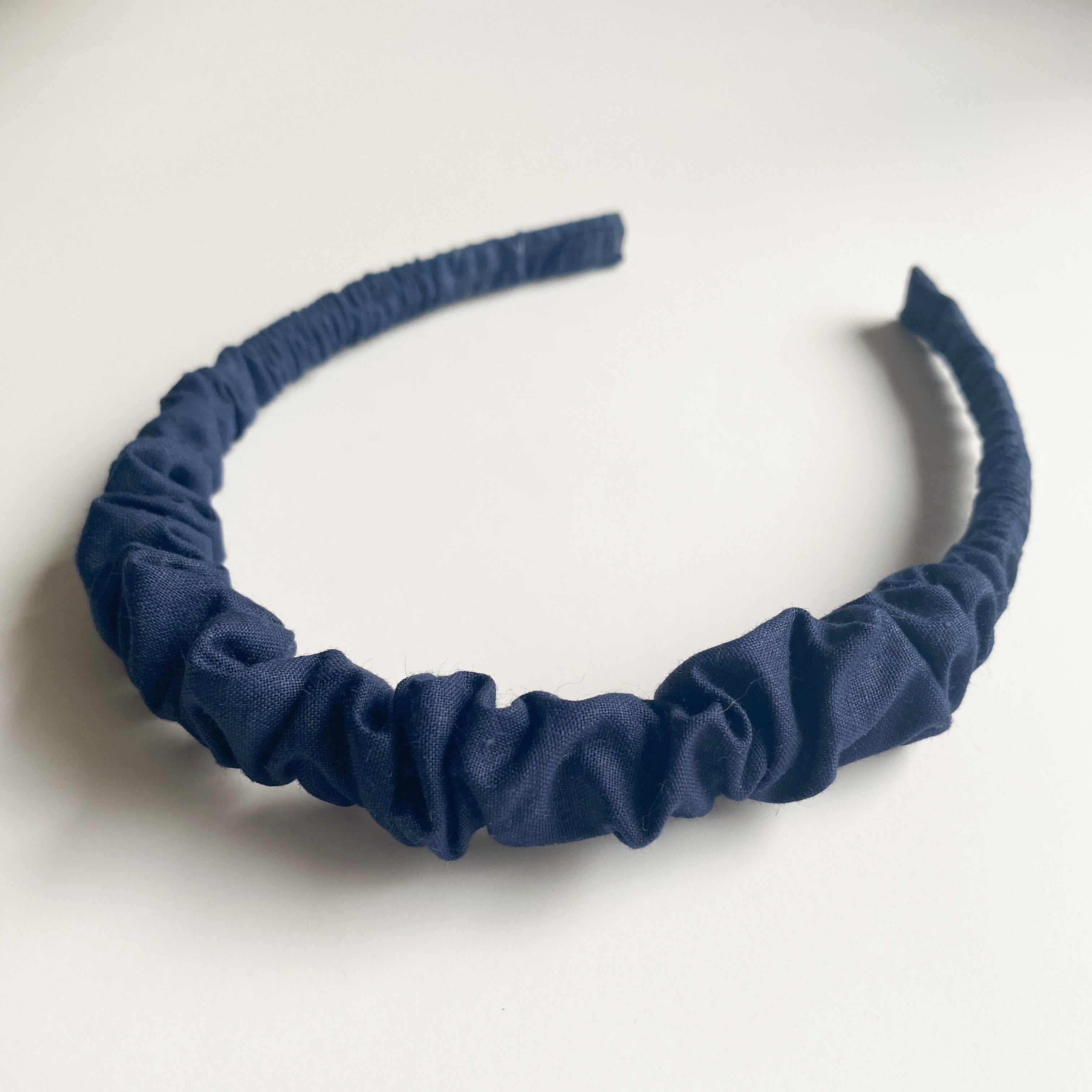 Cintillo repollito  - Azul marino