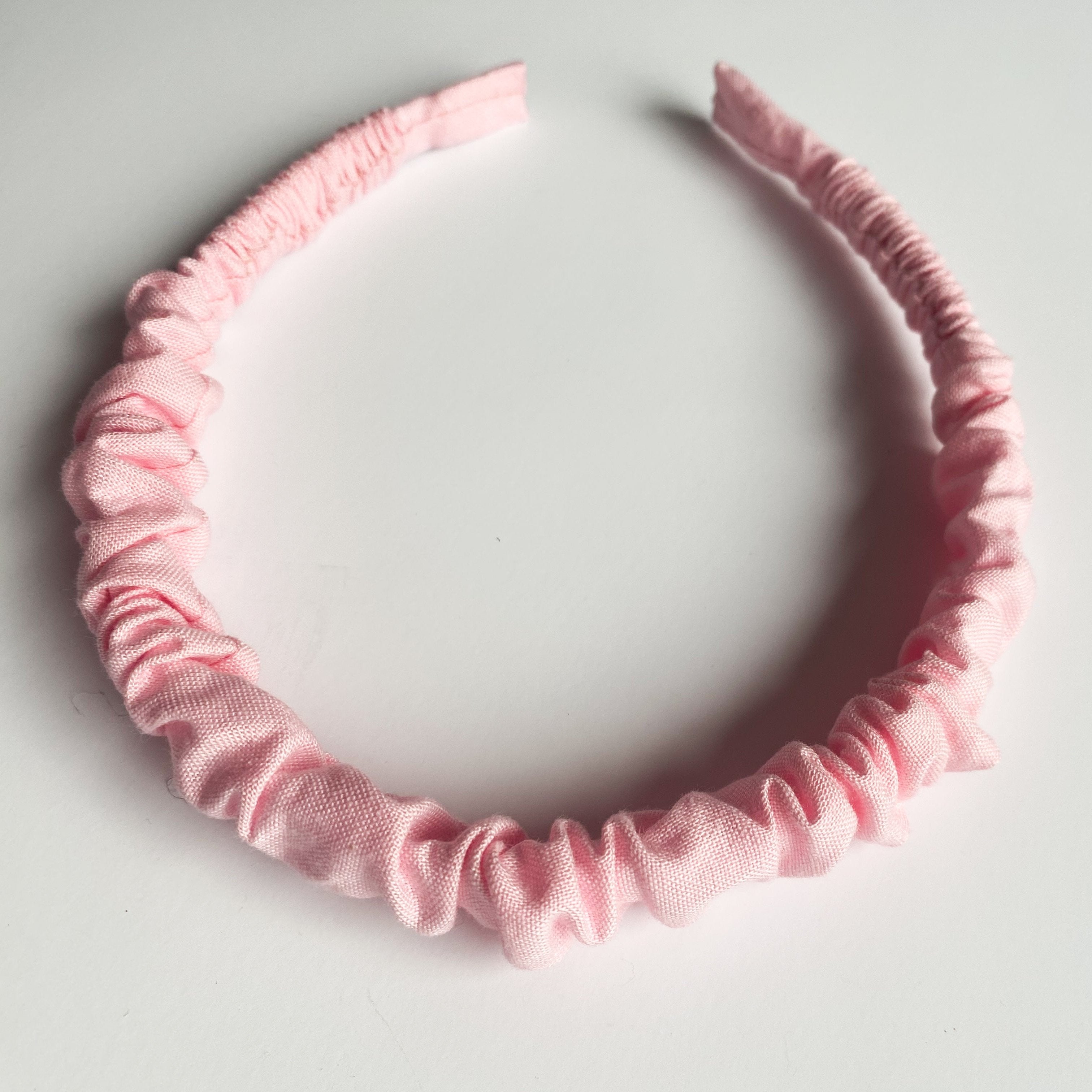 Cintillo repollito   - Rosa bebe