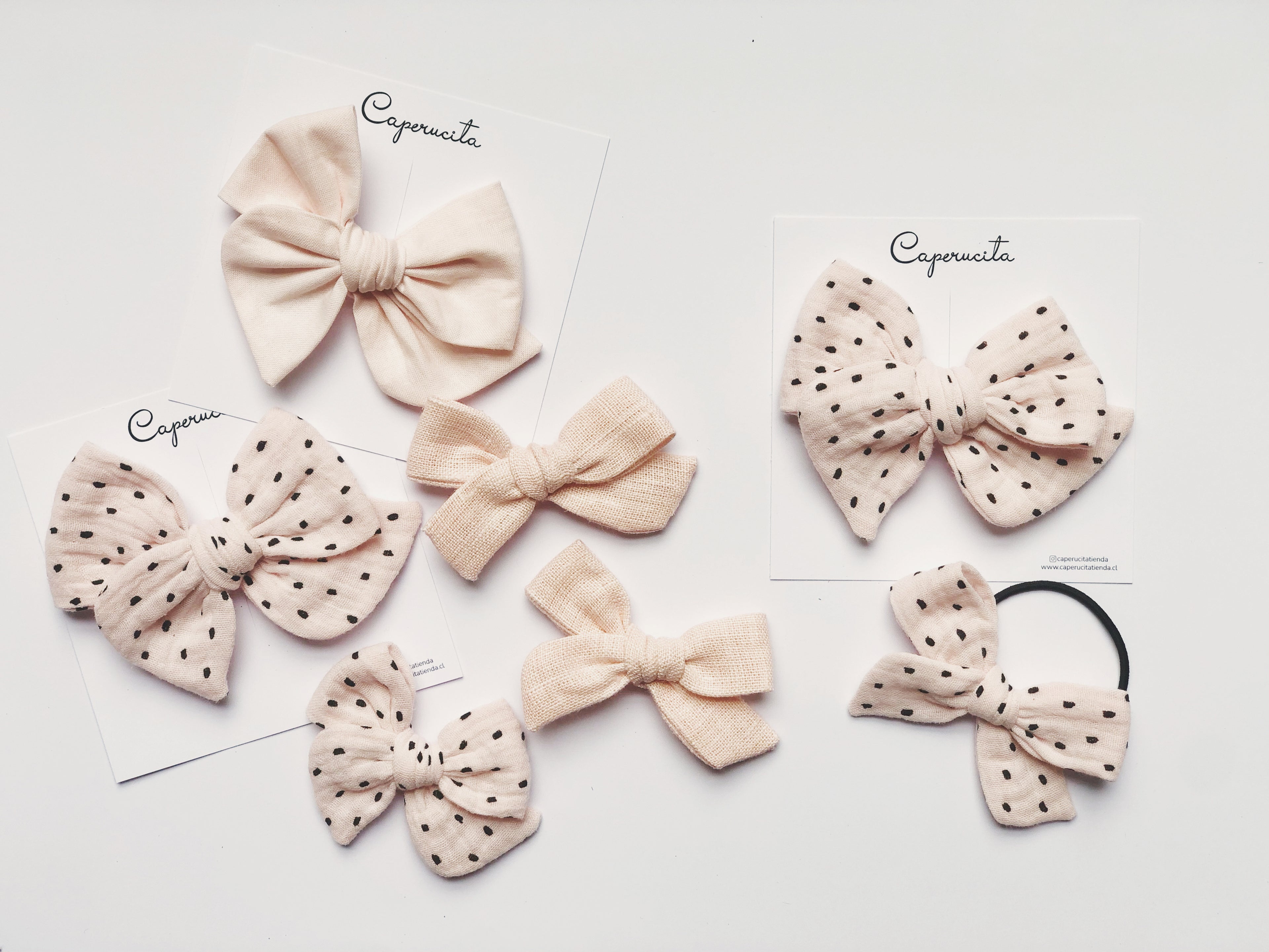 Tulipán grande - Gasa rosa ballet puntos negros