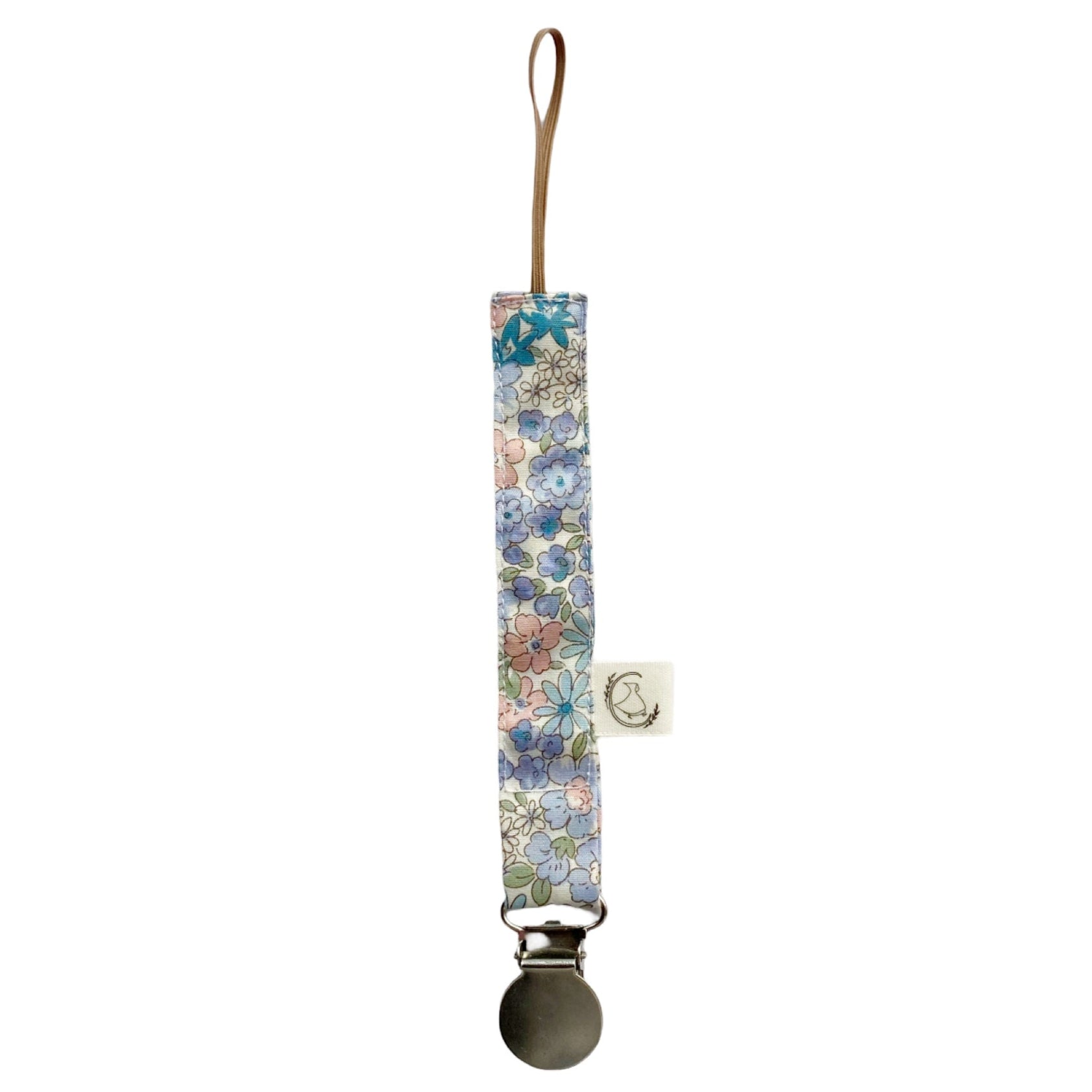 Porta chupete - Campo azul mezclilla