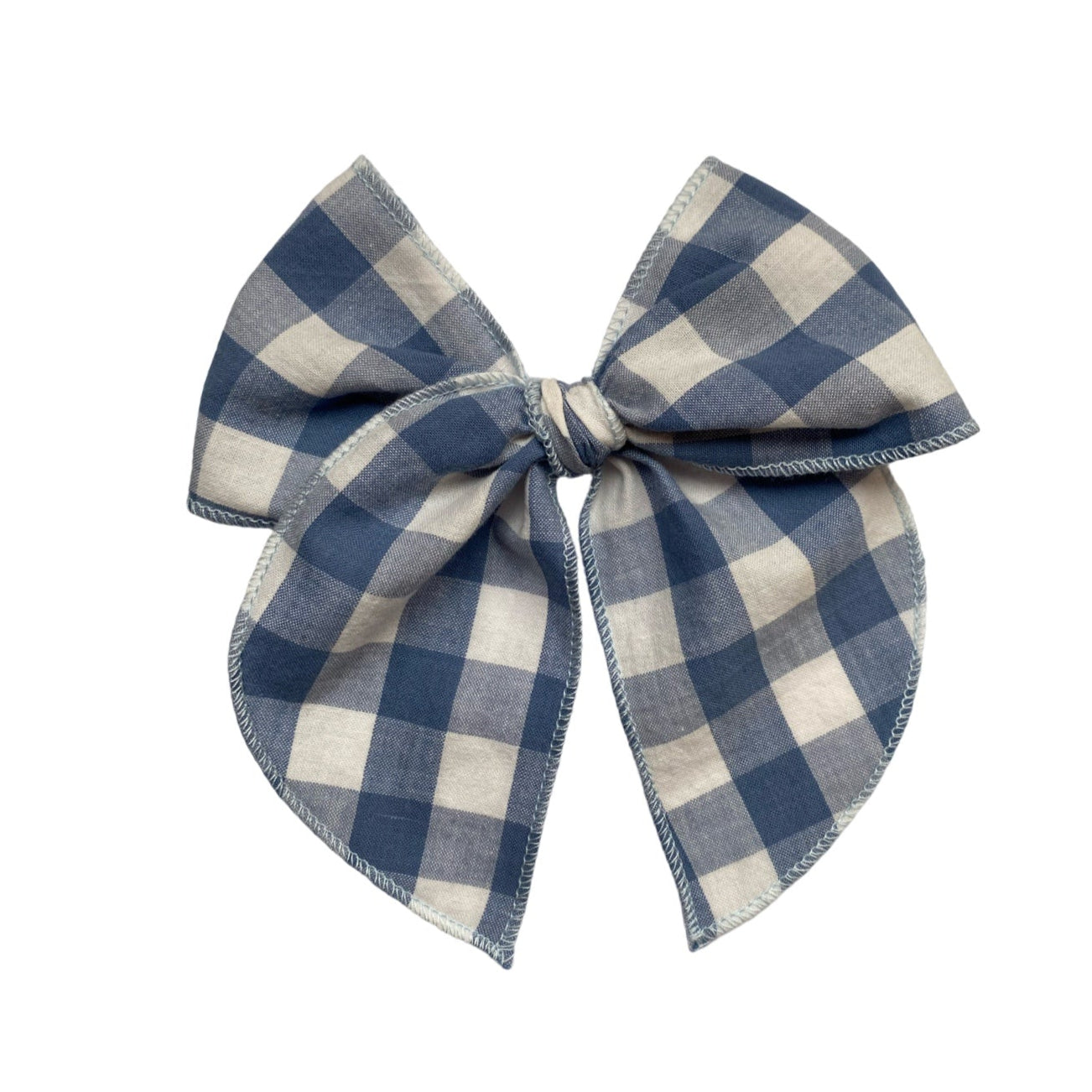 Magnolia - Cuadrille azul mezclilla