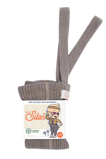 Pantys Silly Silas Hippy sin patitas - Cacao