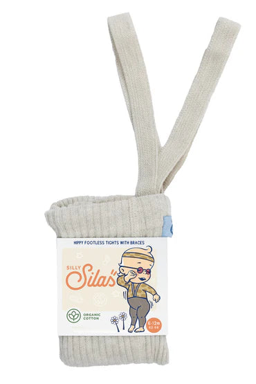 Pantys Silly Silas Hippy sin patitas - Crema