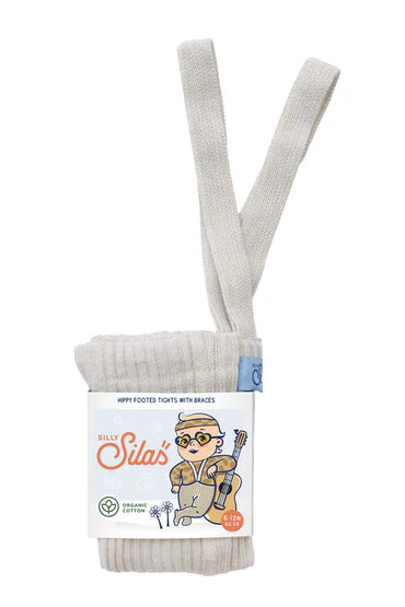 Pantys Silly Sillas Hippy con patitas - Crema