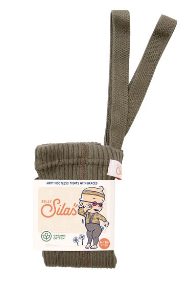 Pantys Silly Silas Hippy sin patitas - Pardo