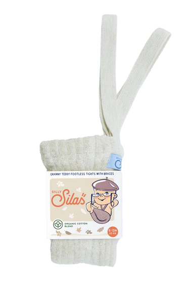 Pantys Silly Sillas sin patitas Granny Teddy - Crema