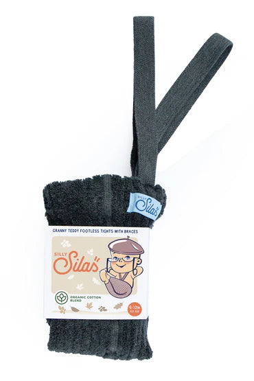 Pantys Silly Sillas sin patitas Granny Teddy - Gris oscuro