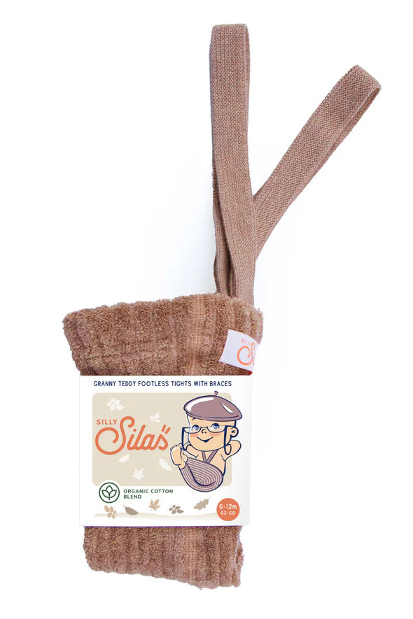 Pantys Silly Sillas sin patitas Granny Teddy - Café claro