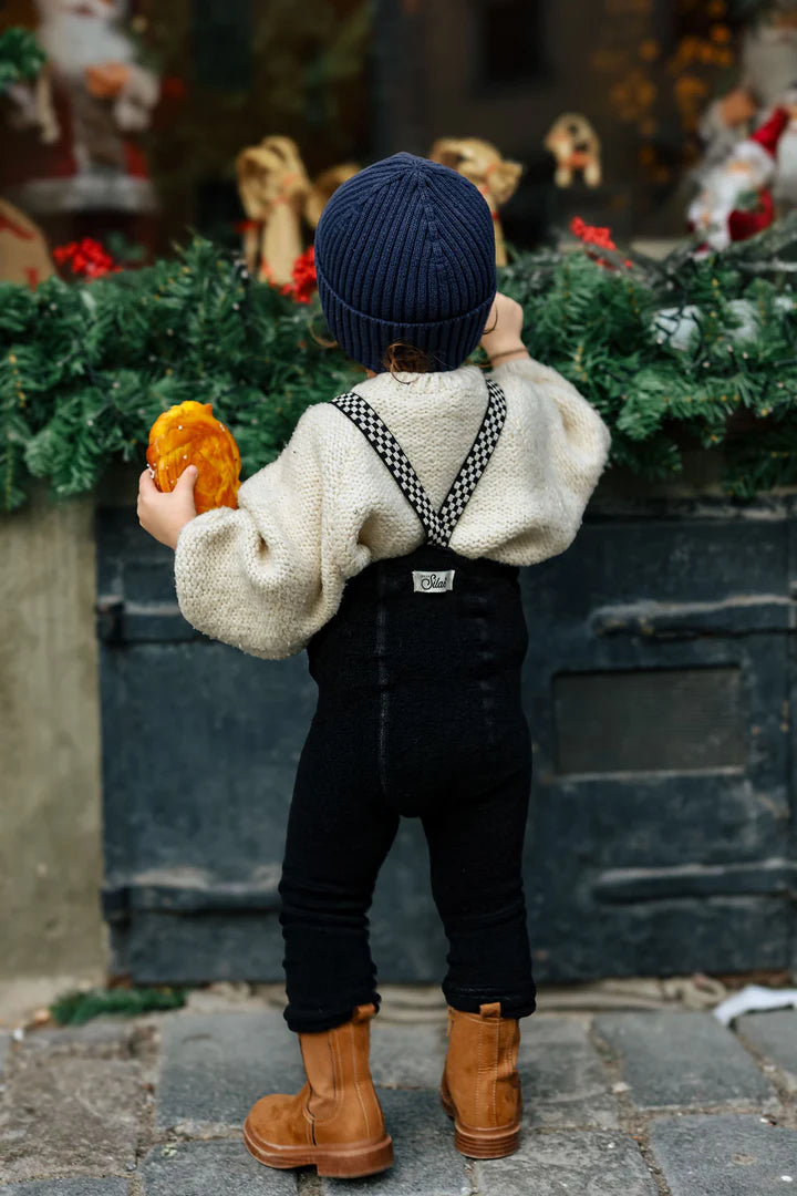 Pantys Silly Sillas Teddy Warmy  sin patitas - Negro