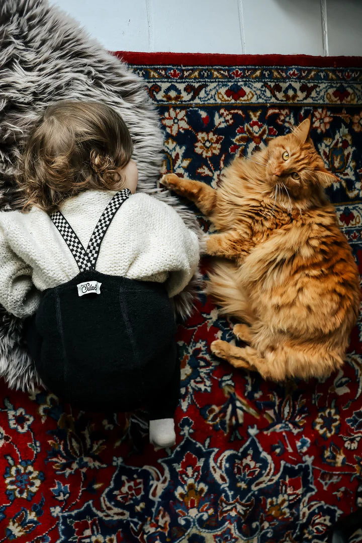 Pantys Silly Sillas Teddy Warmy  sin patitas - Negro