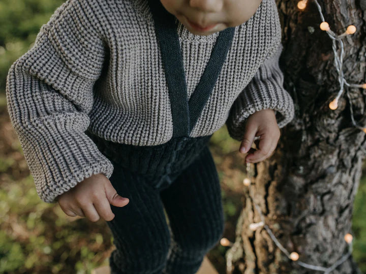 Pantys Silly Sillas sin patitas Granny Teddy - Gris oscuro