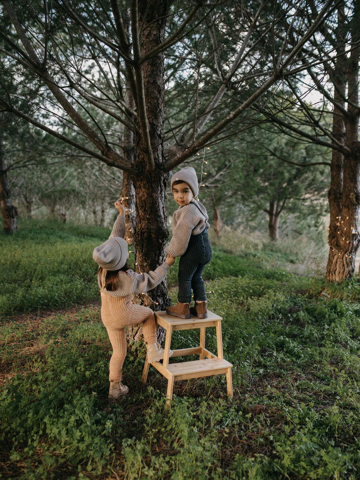 Pantys Silly Sillas sin patitas Granny Teddy - Café claro