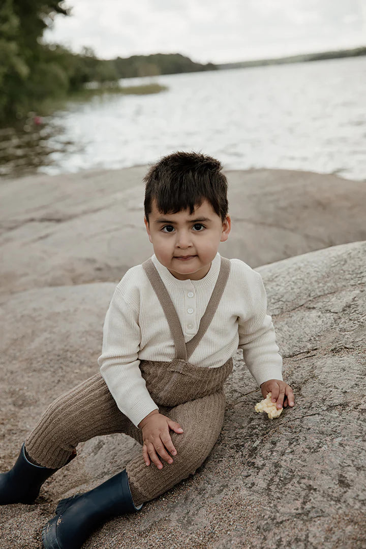 Pantys Silly Sillas Granny Teddy con patitas - Gris claro