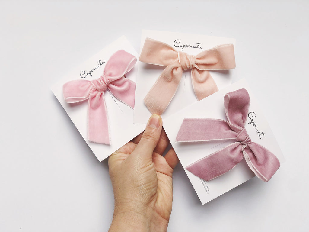 Cinta terciopelo - Rosado