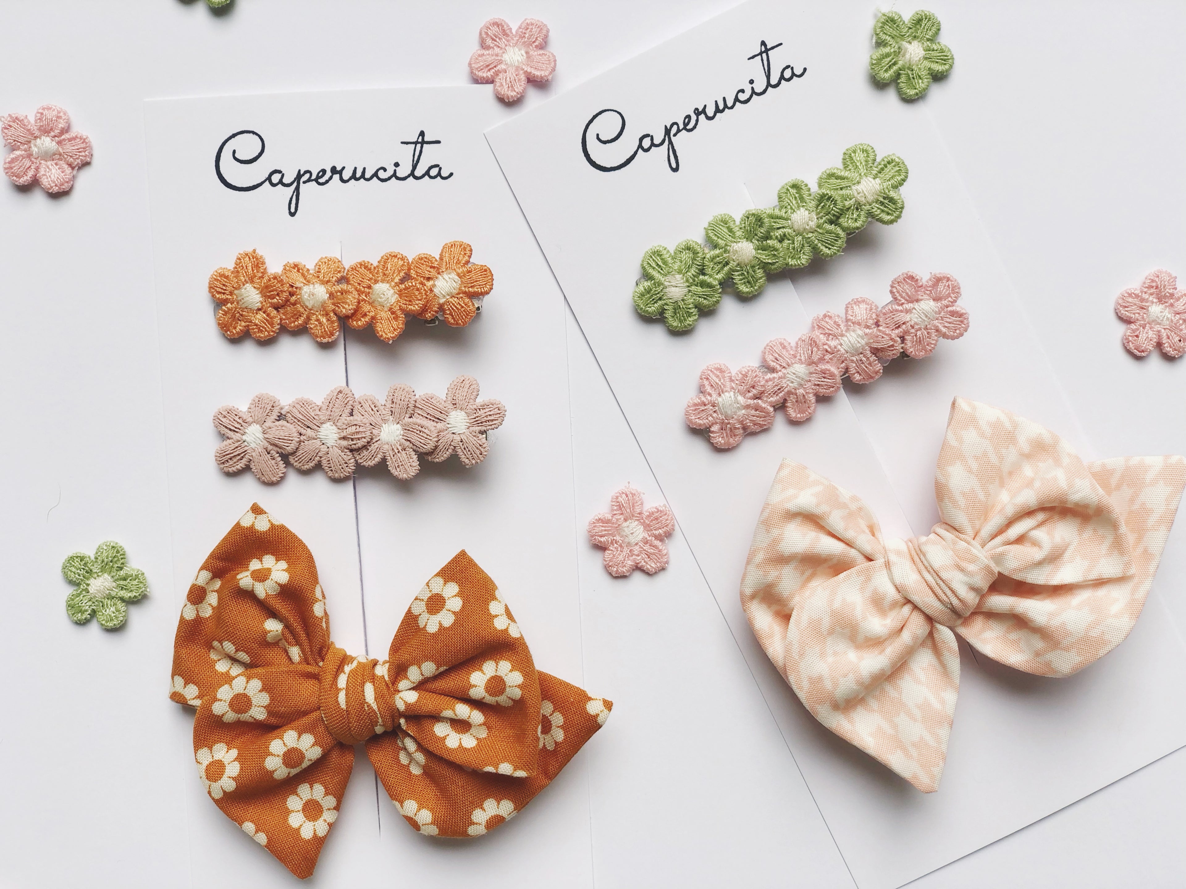 Tulipán mediana - Naranjo flores blancas