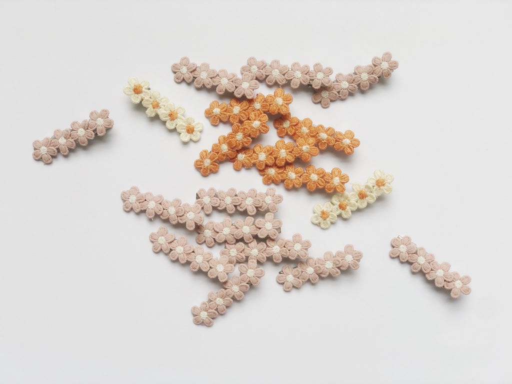 Clip margaritas Rosado viejo