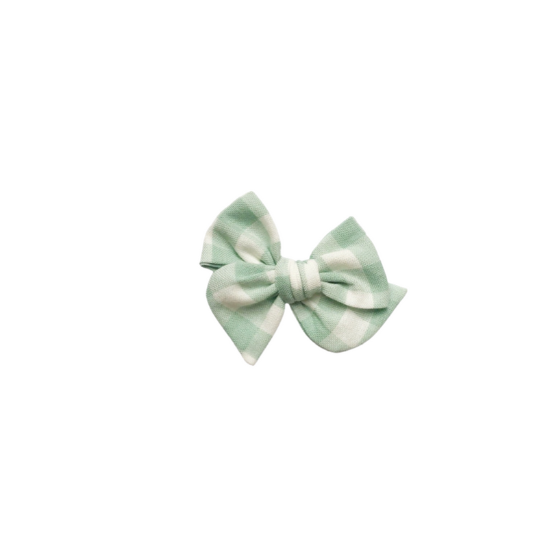 Tulipán mediana - Cuadrille verde opaco claro
