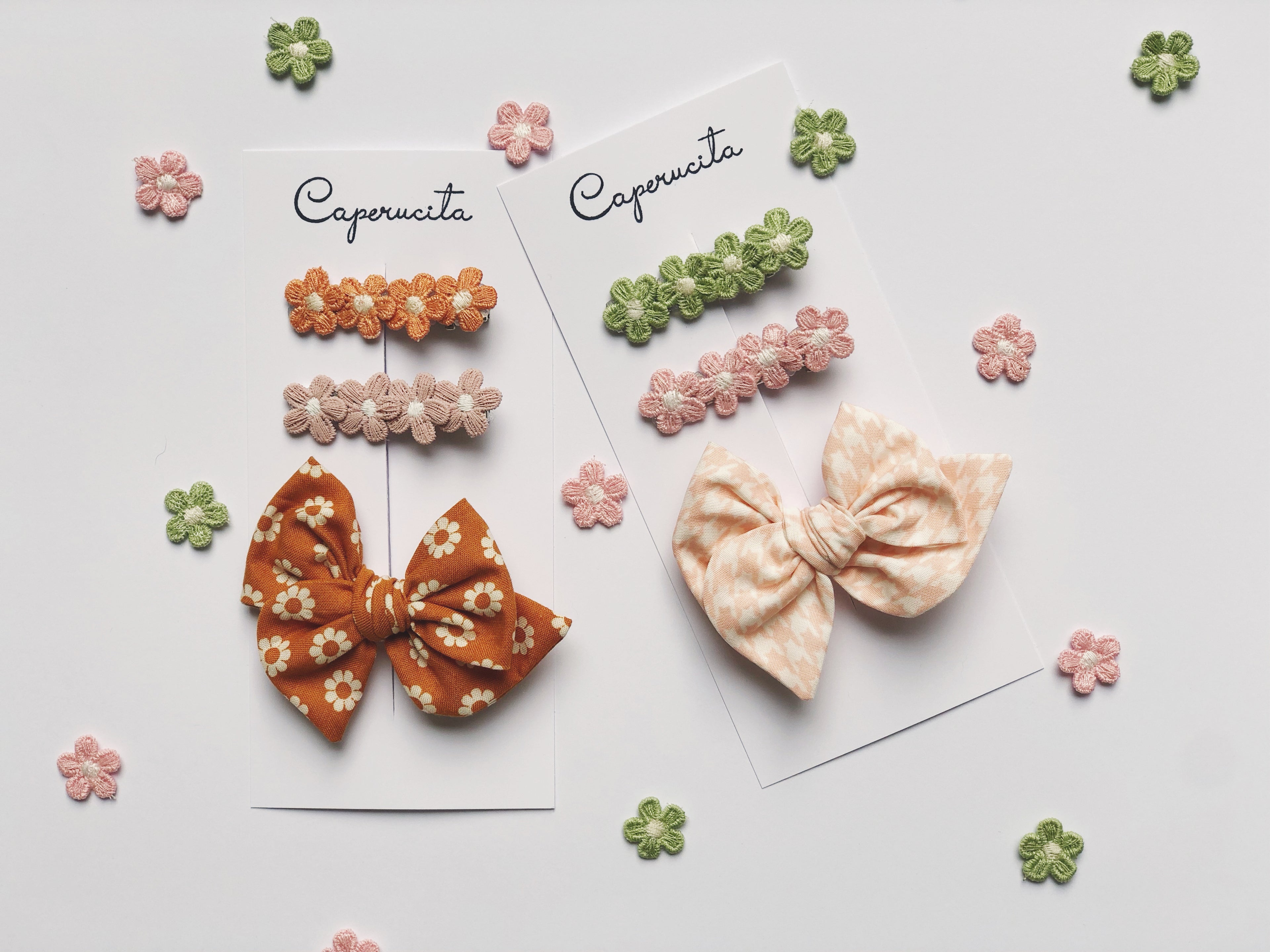 Tulipán mediana - Naranjo flores blancas