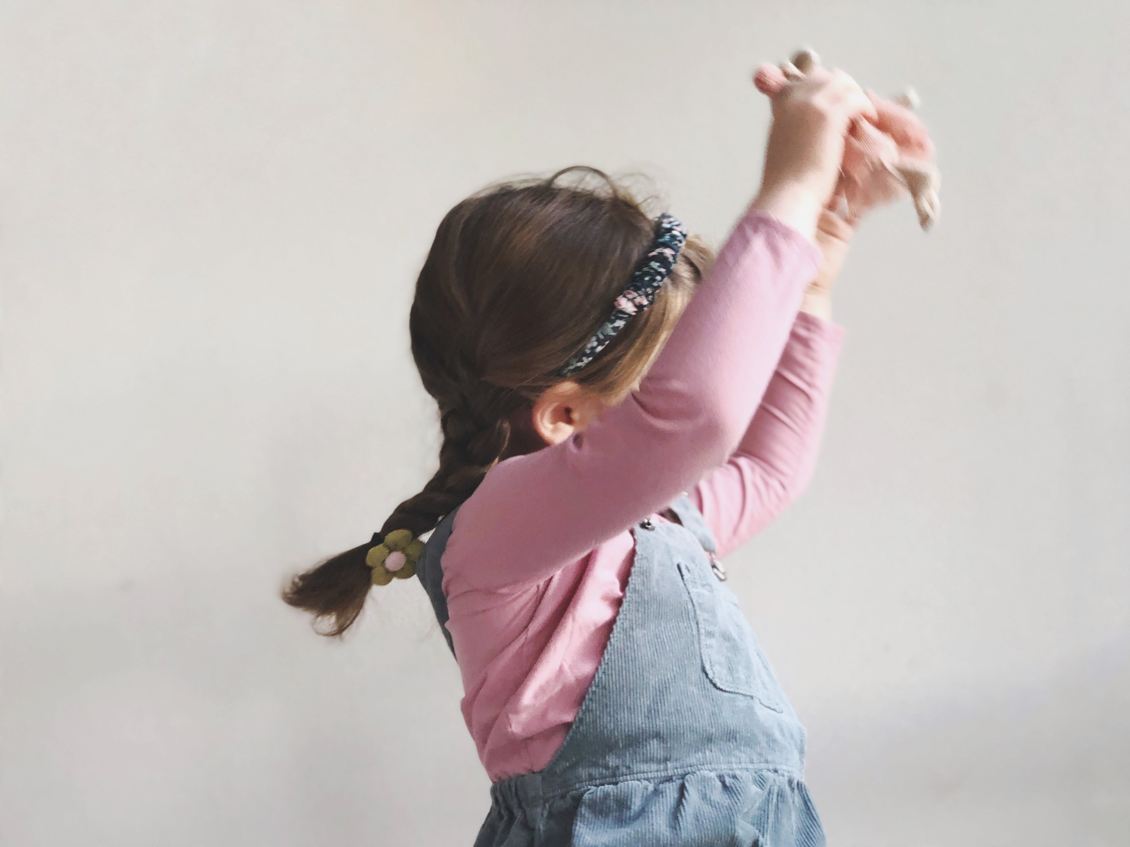 Cintillo repollito   -  Azul marino flores Liberty London