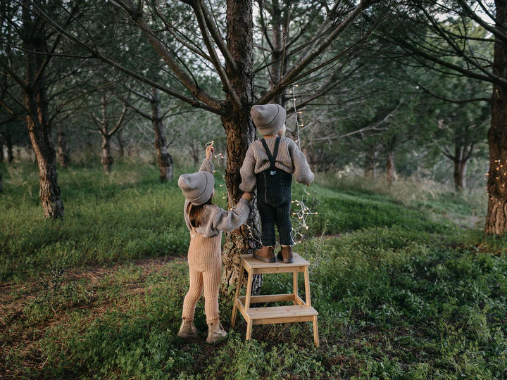 Pantys Silly Sillas sin patitas Granny Teddy - Café claro