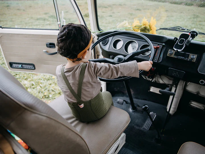 Pantys Silly Silas Hippy sin patitas - Verde oliva