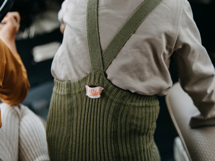 Pantys Silly Silas Hippy sin patitas - Verde oliva