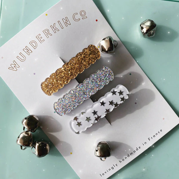 Scallop Clip Gilded  - Wunderkin Co.