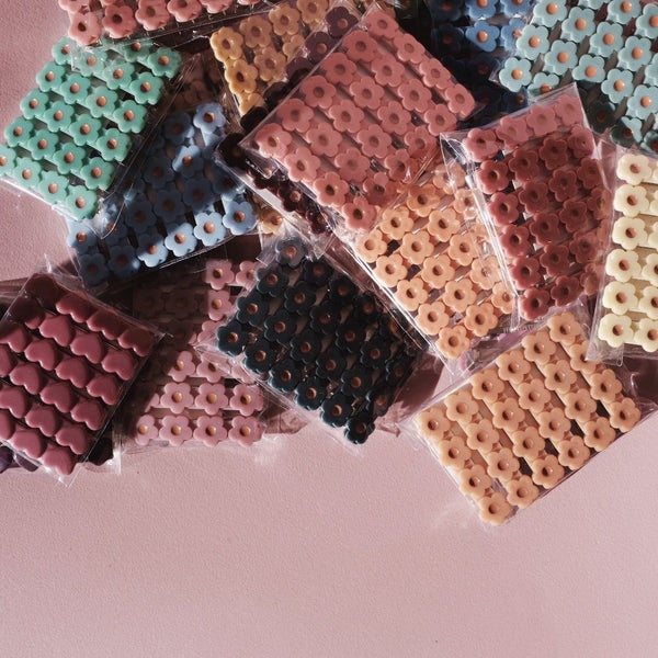 Flower Clip berry - Wunderkin Co.