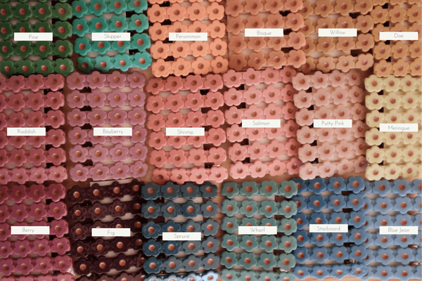 Flower Clip berry - Wunderkin Co.