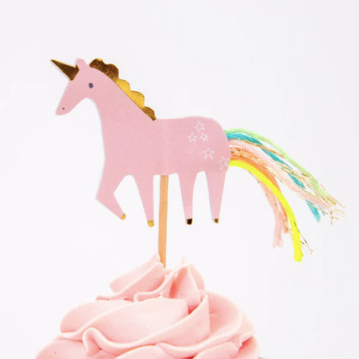Kit para cupcakes - Arcoiris y unicornios